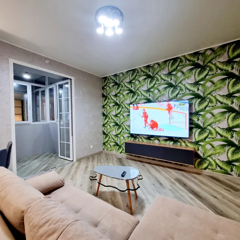 Квартира однокомнатная на проспекте Карла Маркса, 45 м², Каменск-Шахтинский — спальня, фото 5