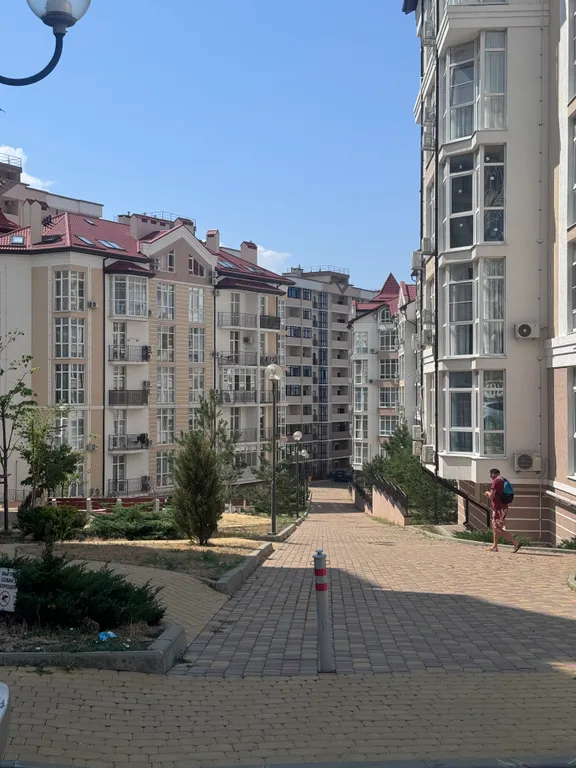Апартаменты однокомнатные на улице Верхней, 25 м², Геленджик — двор, фото 3
