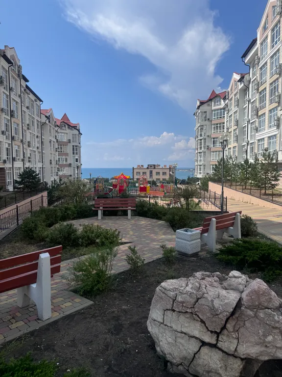 Апартаменты однокомнатные на улице Верхней, 25 м², Геленджик — двор, фото 5