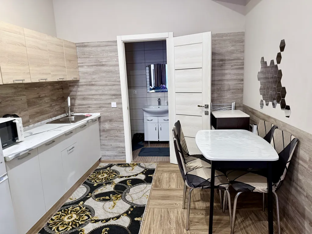 Апартаменты однокомнатные на улице Верхней, 25 м², Геленджик — кухня