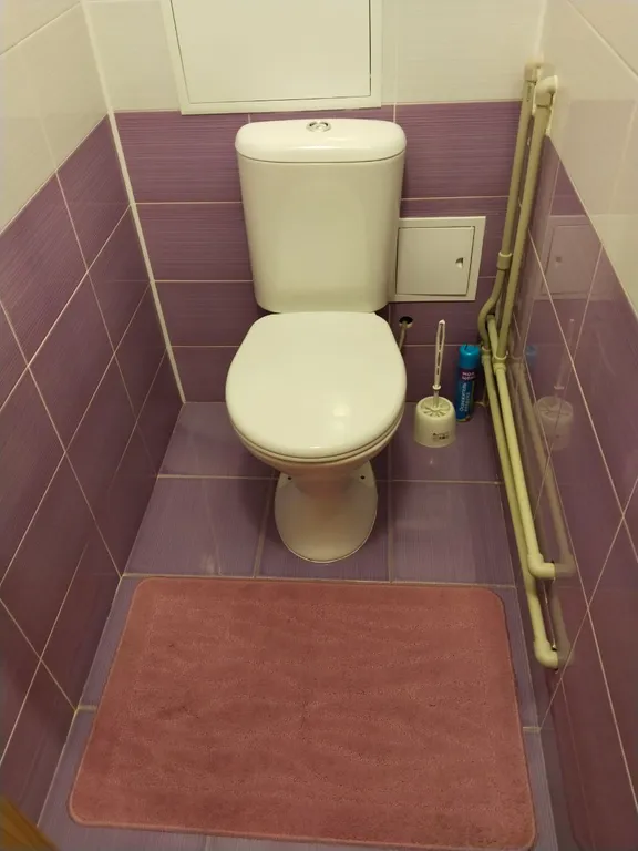 Квартира двухкомнатная на улице Симанина, 52 м², Дивеево — ванная комната