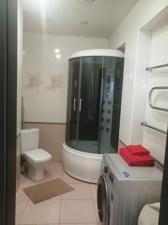 Квартира однокомнатная в Кировском, 50 м², Иркутск — ванная комната