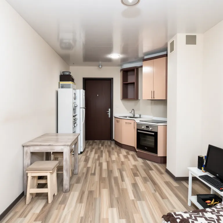 Студия однокомнатная на улице Майора Филипова, 25 м², Владивосток — фото 7