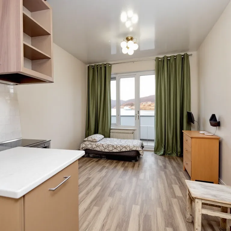 Студия однокомнатная на улице Майора Филипова, 25 м², Владивосток — фото 8