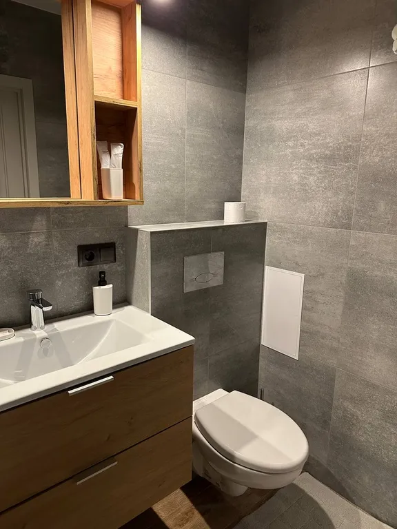 Квартира однокомнатная в Октябрьском, 40 м², Иркутск — ванная комната