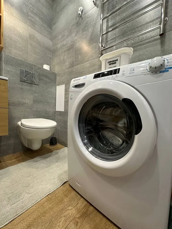 Квартира однокомнатная в Октябрьском, 40 м², Иркутск — ванная комната, фото 4