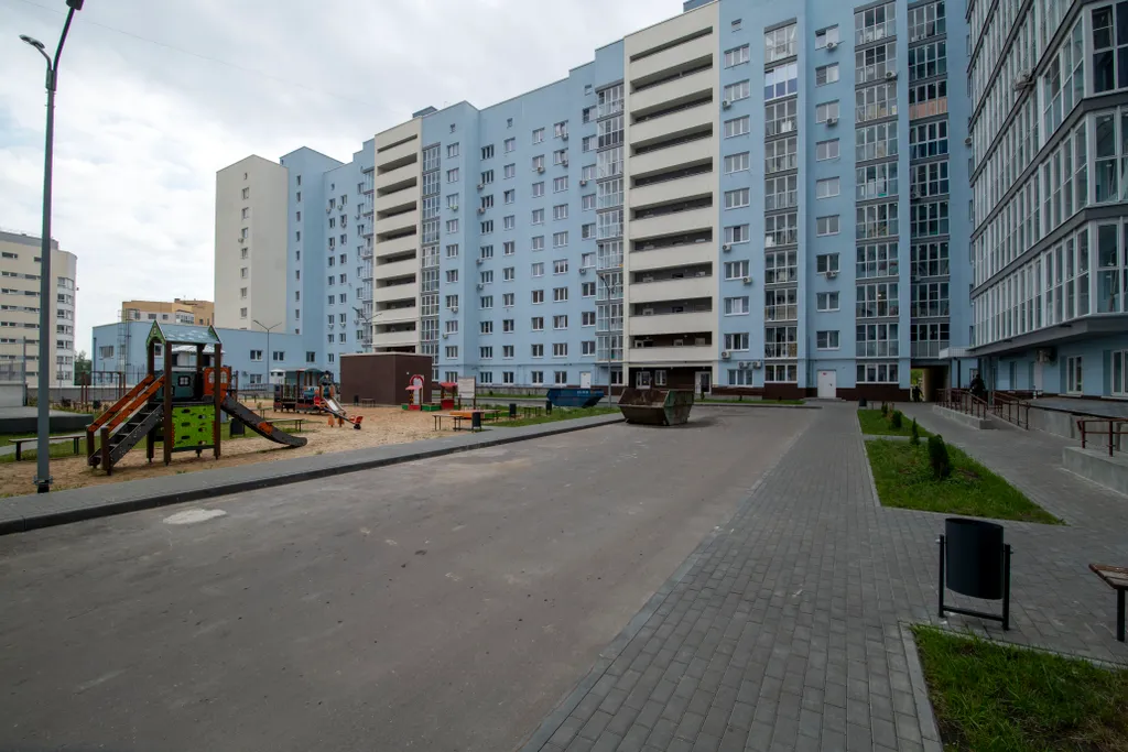 Квартира однокомнатная в Нижегородском, 42 м², Нижний Новгород — двор