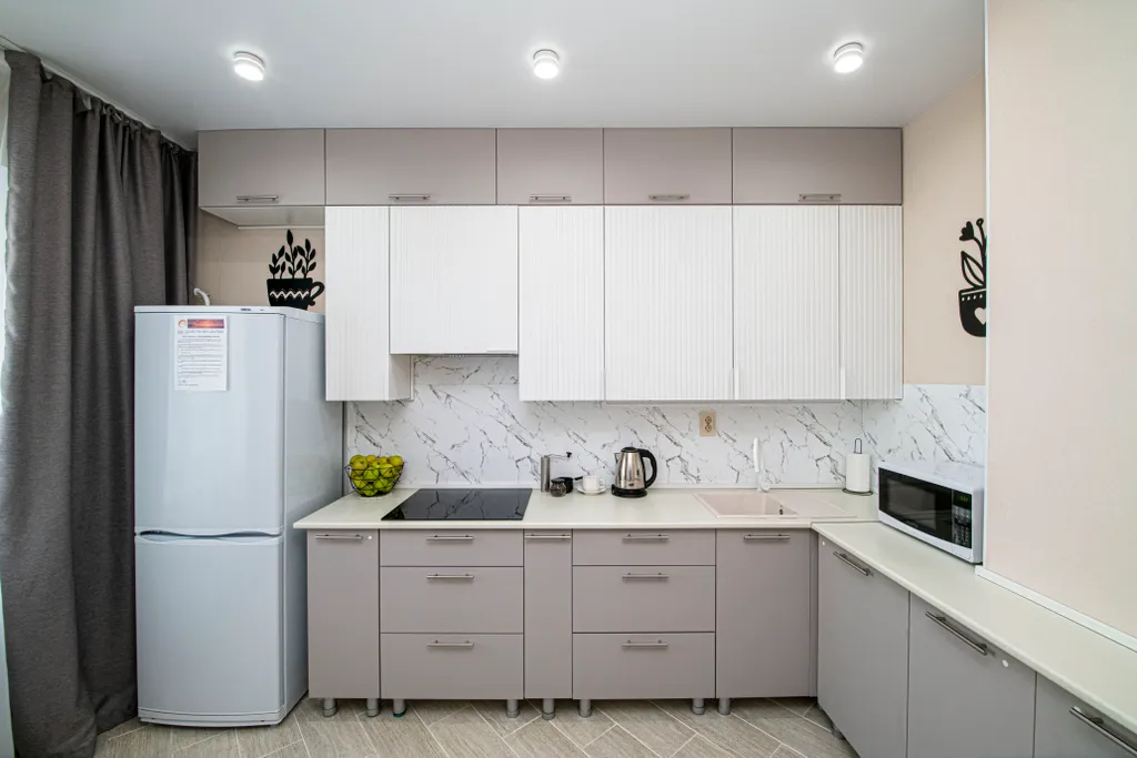 Квартира однокомнатная в Нижегородском, 42 м², Нижний Новгород — кухня