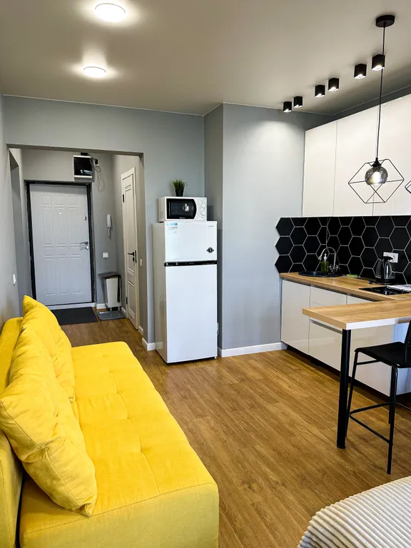 Студия однокомнатная в Октябрьском, 30 м², Иркутск — фото 10