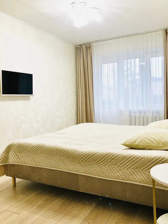 Квартира однокомнатная на улице Народной, 30 м², Псков — спальня, фото 3