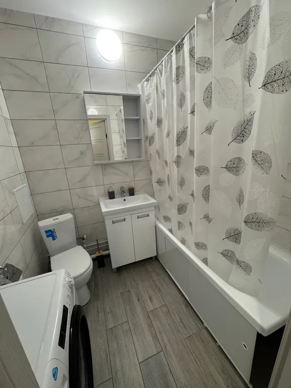Квартира однокомнатная на проспекте Ручьёвском, 33 м², Мурино — ванная комната, фото 2