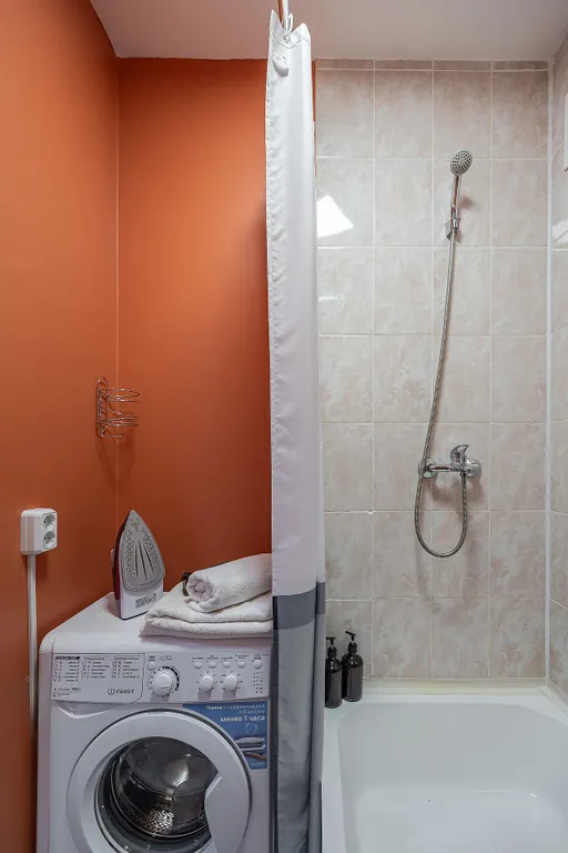 Студия однокомнатная у Буревестника, в Мещерке, 20 м², Нижний Новгород — ванная комната, фото 4