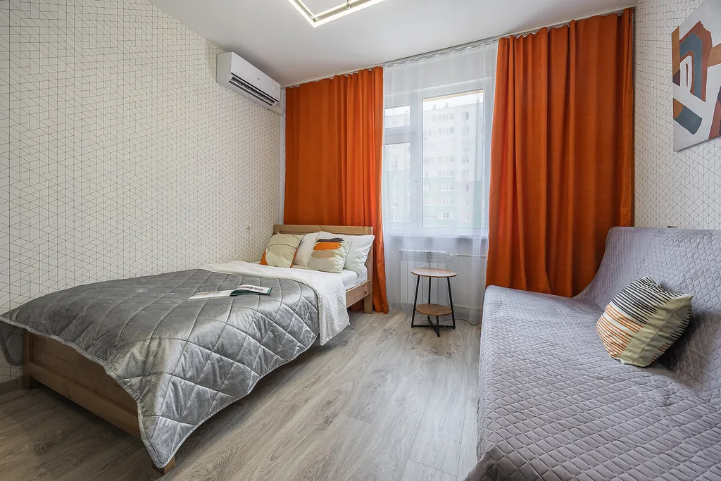 Студия однокомнатная у Буревестника, в Мещерке, 20 м², Нижний Новгород — спальня, фото 9