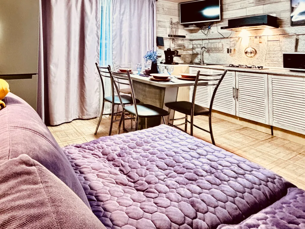 Дом 6-местный на улице Революционной, 55 м², Петрозаводск — кухня, фото 2