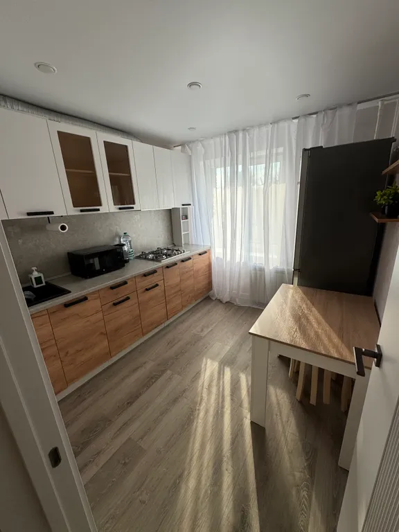 Квартира однокомнатная в Самарском, 34 м², Самара — кухня