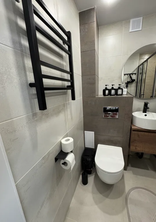 Квартира однокомнатная в Самарском, 34 м², Самара — ванная комната, фото 3