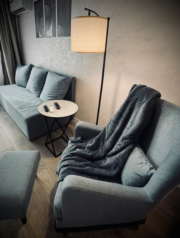 Квартира однокомнатная в Самарском, 34 м², Самара — спальня, фото 2