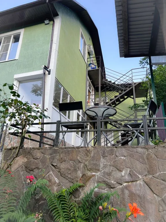 Комната-студия с душем 
Вид на реку и лес — ванная комната