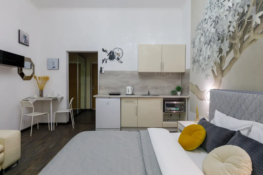 Студия однокомнатная в Октябрьском, 38 м², Самара — фото 9