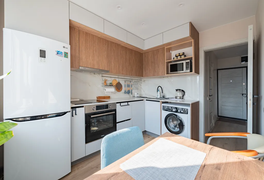 Квартира однокомнатная в Фрунзенском, 38 м², Владивосток — фото 4