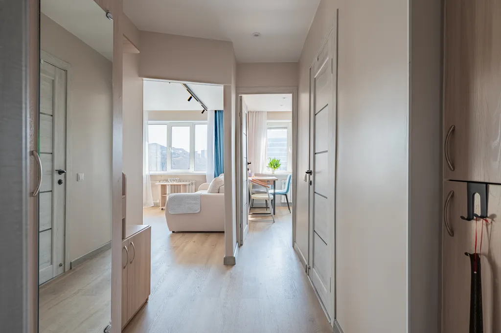 Квартира однокомнатная в Фрунзенском, 38 м², Владивосток — фото 8