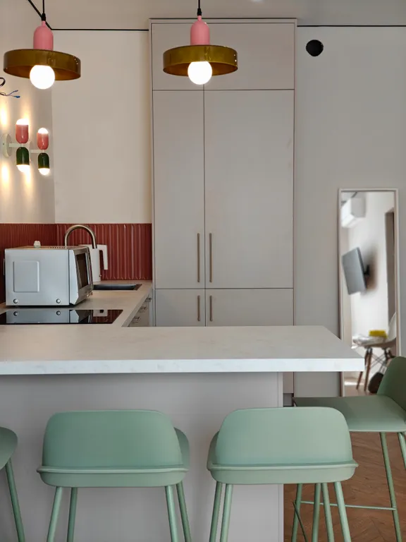 Квартира однокомнатная в Советском, 40 м², Казань — кухня, фото 7