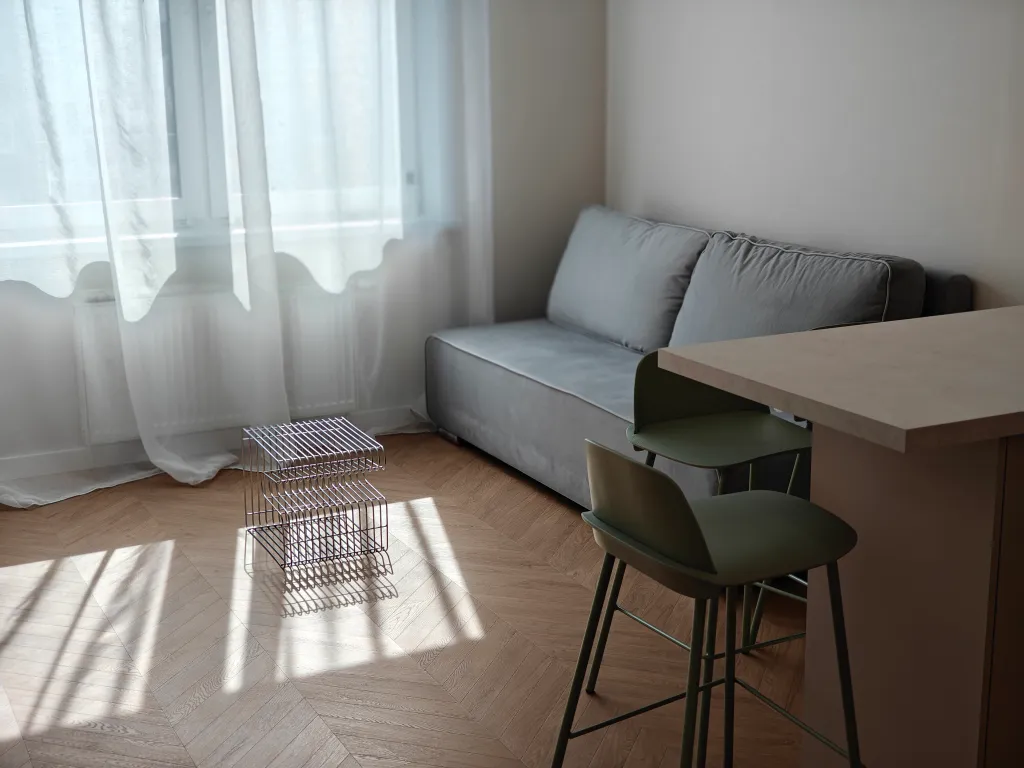 Квартира однокомнатная в Советском, 40 м², Казань — спальня