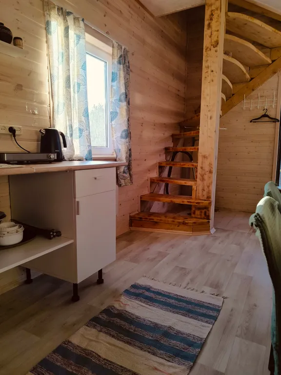 Дом 6-местный на улице Колхозной, 56 м², Павловка — кухня, фото 5