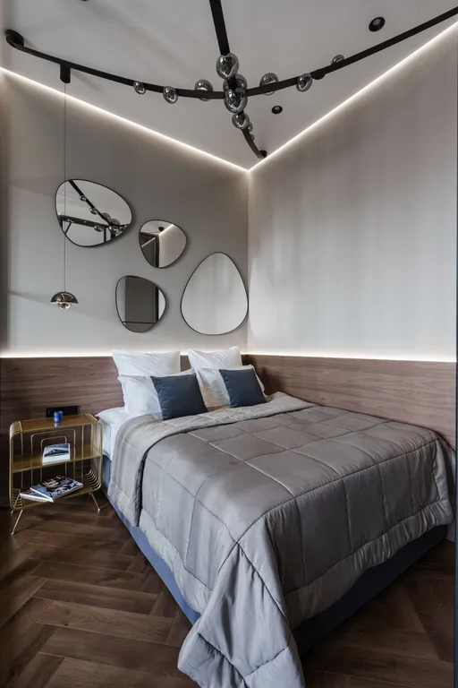 Квартира однокомнатная в Советском, 55 м², Красноярск — спальня, фото 3