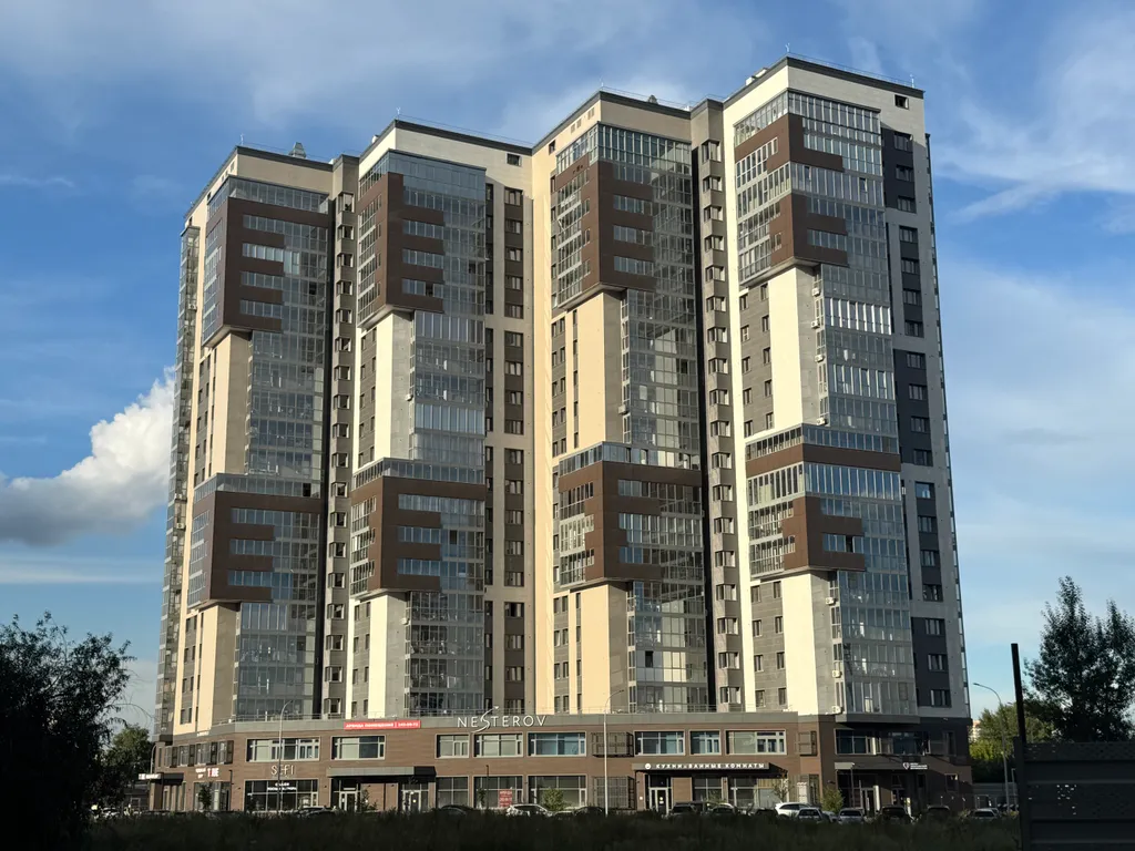 Квартира однокомнатная в Советском, 55 м², Красноярск — двор, фото 3