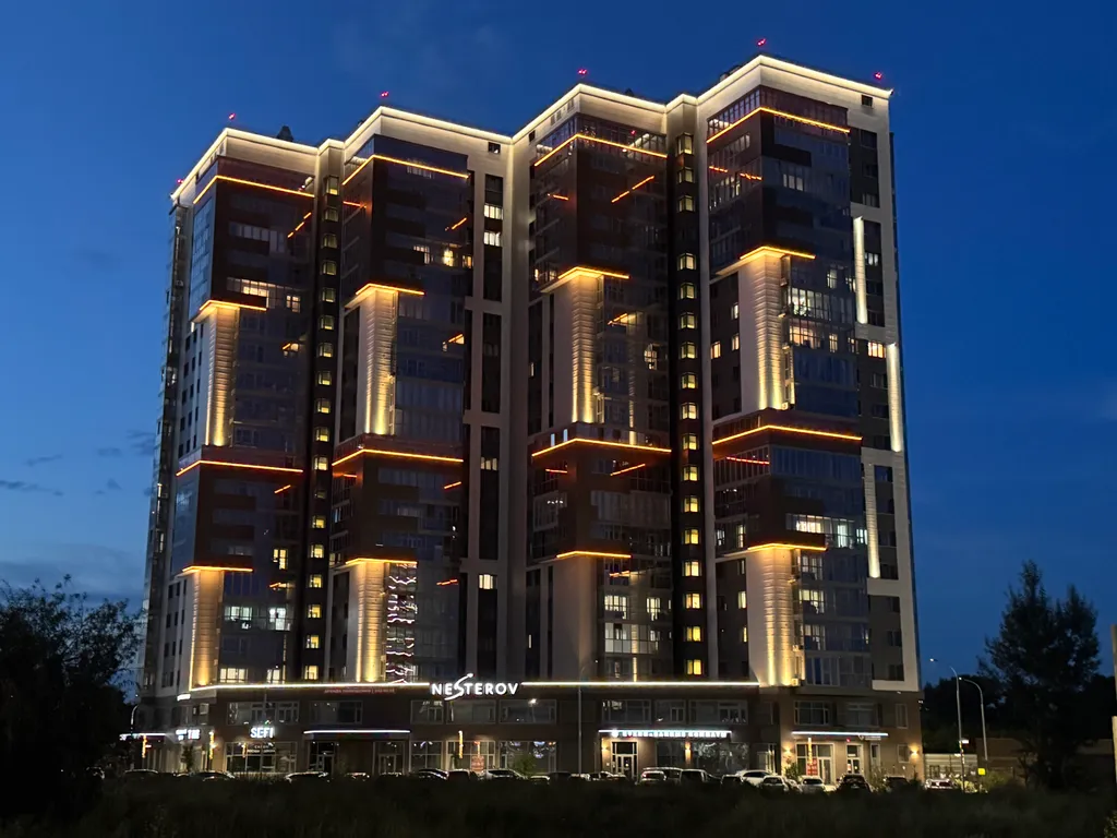 Квартира однокомнатная в Советском, 55 м², Красноярск — двор