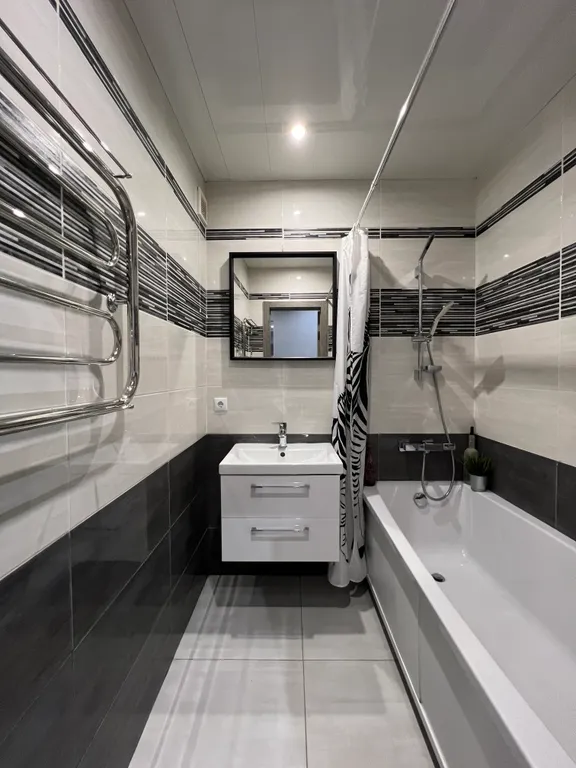 Квартира трёхкомнатная в Ленинградском, 63 м², Калининград — фото 15
