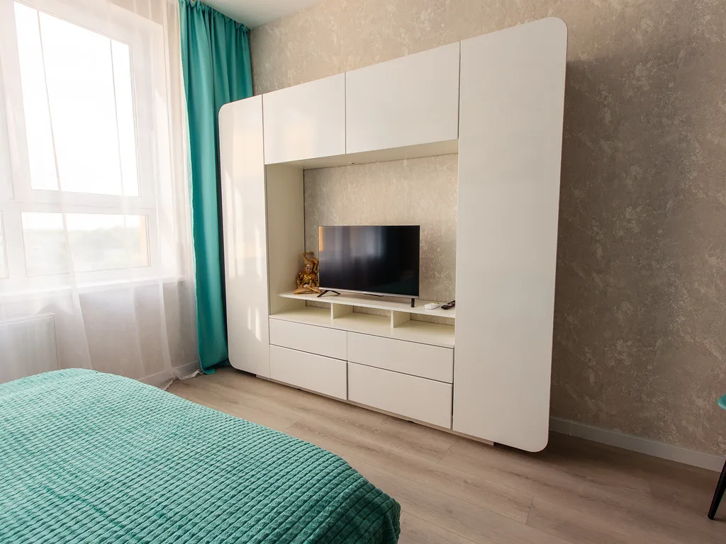Студия однокомнатная в Советском, 31 м², Нижний Новгород — спальня, фото 2