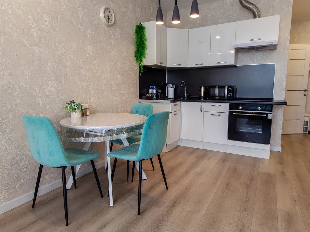Студия однокомнатная в Советском, 31 м², Нижний Новгород — кухня