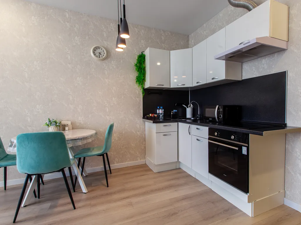 Студия однокомнатная в Советском, 31 м², Нижний Новгород — кухня, фото 2