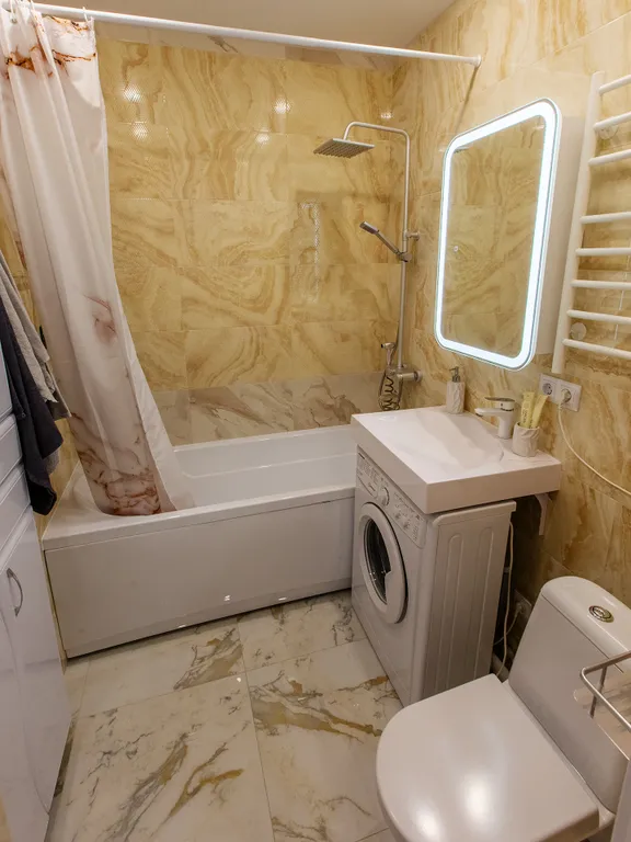 Студия однокомнатная в Советском, 31 м², Нижний Новгород — ванная комната