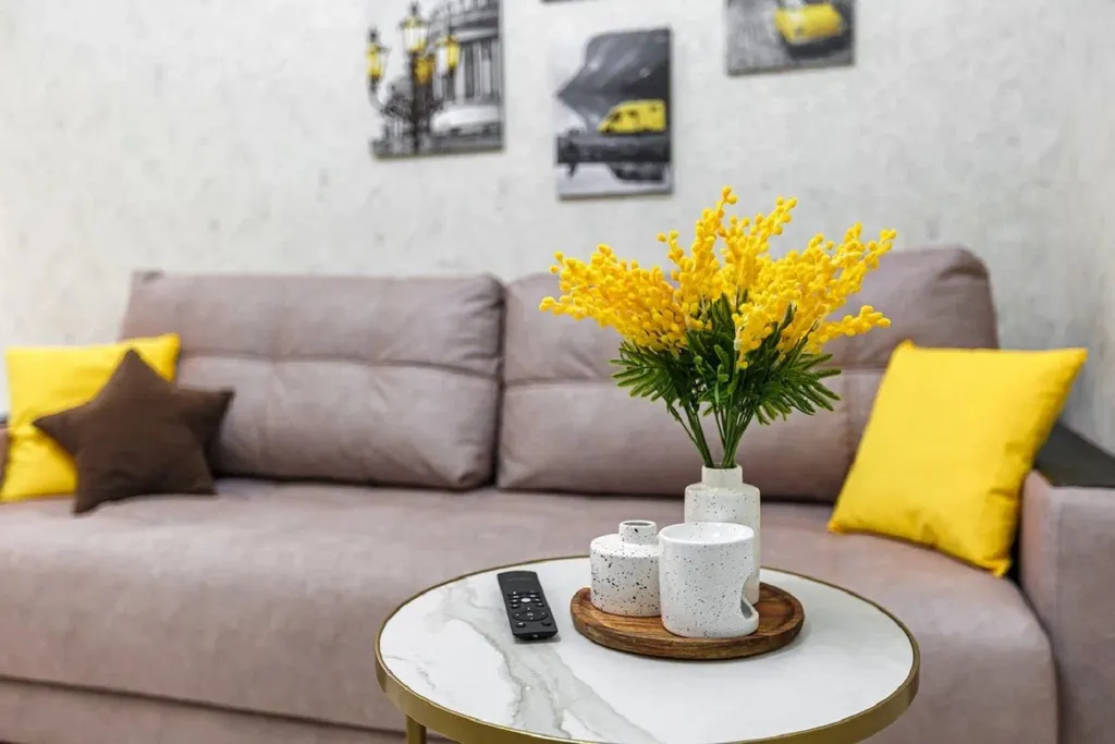 Квартира двухкомнатная на улице Нелюбина, 50 м², Ессентуки — спальня, фото 4