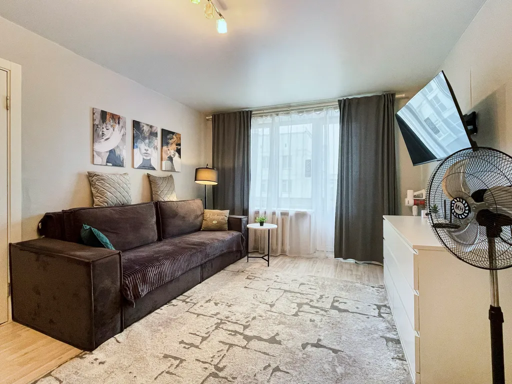 Квартира однокомнатная у Серпуховской, в Даниловском, 34 м², Москва — фото 9