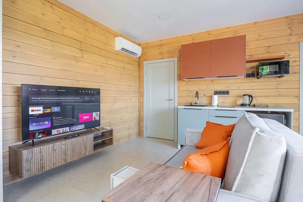 Дом 4-местный в Нижегородском, 40 м², Нижний Новгород — кухня, фото 5