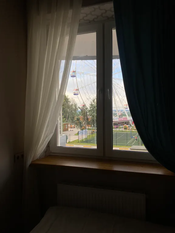 Квартира трёхкомнатная в Нижегородском, 60 м², Нижний Новгород — вид из окна, фото 2