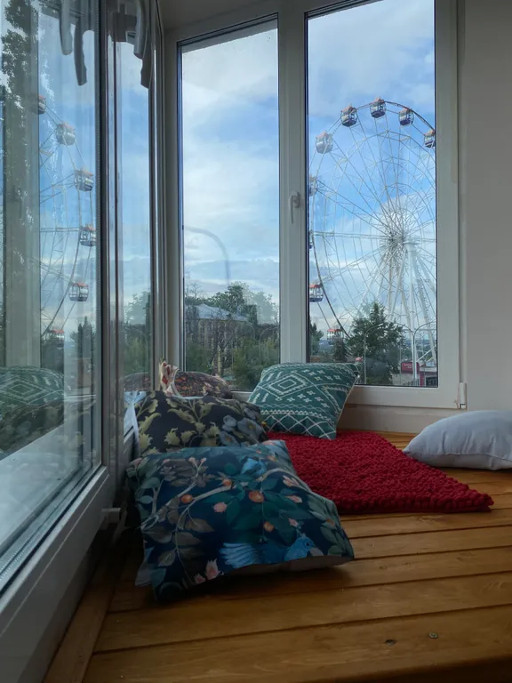 Квартира трёхкомнатная в Нижегородском, 60 м², Нижний Новгород — вид из окна
