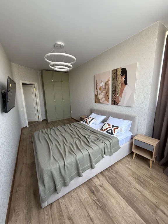 Квартира однокомнатная на улице Советской, 36 м², Минеральные Воды — спальня, фото 2