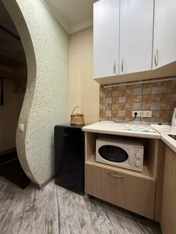 Квартира однокомнатная у Студенческой, в Ленинском, 33 м², Новосибирск — кухня, фото 2