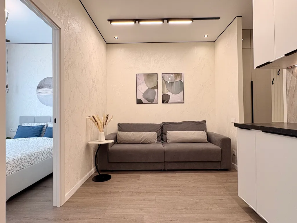 Квартира однокомнатная в Ново-Савиновском, 30 м², Казань — спальня, фото 3