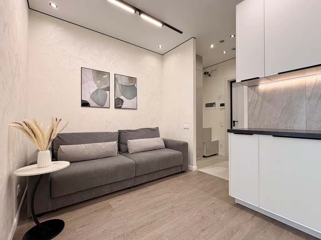 Квартира однокомнатная в Ново-Савиновском, 30 м², Казань — кухня, фото 2