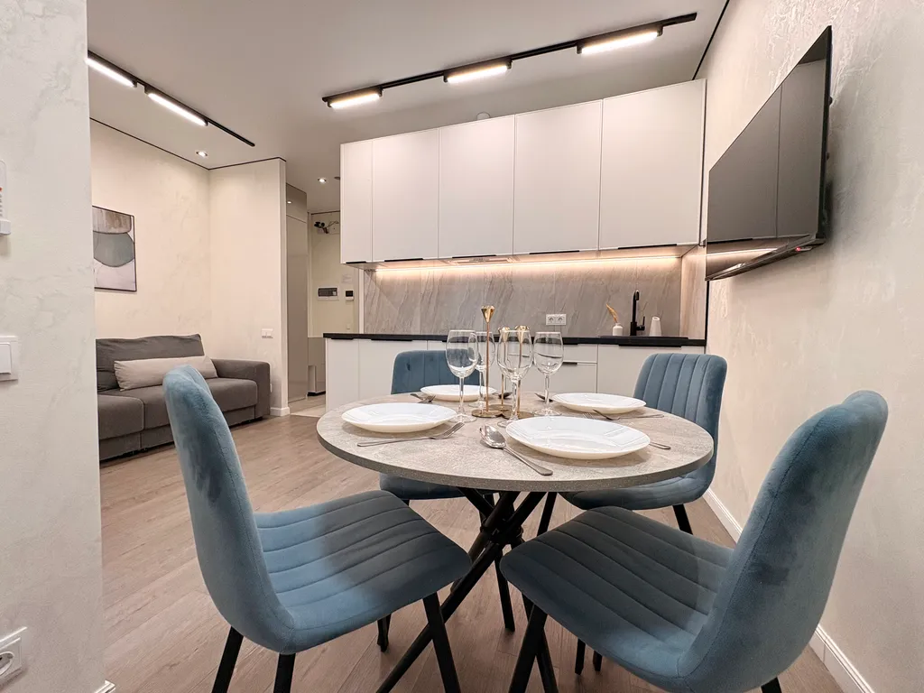 Квартира однокомнатная в Ново-Савиновском, 30 м², Казань — кухня