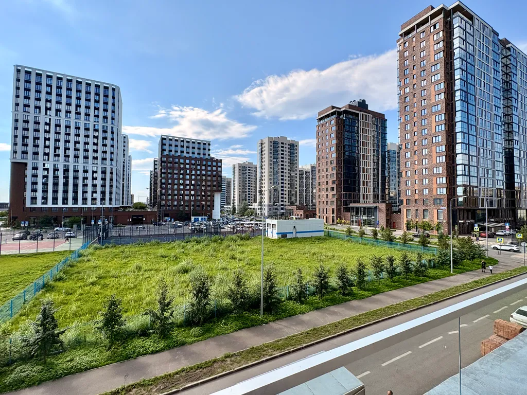 Квартира однокомнатная в Ново-Савиновском, 30 м², Казань — вид из окна, фото 6