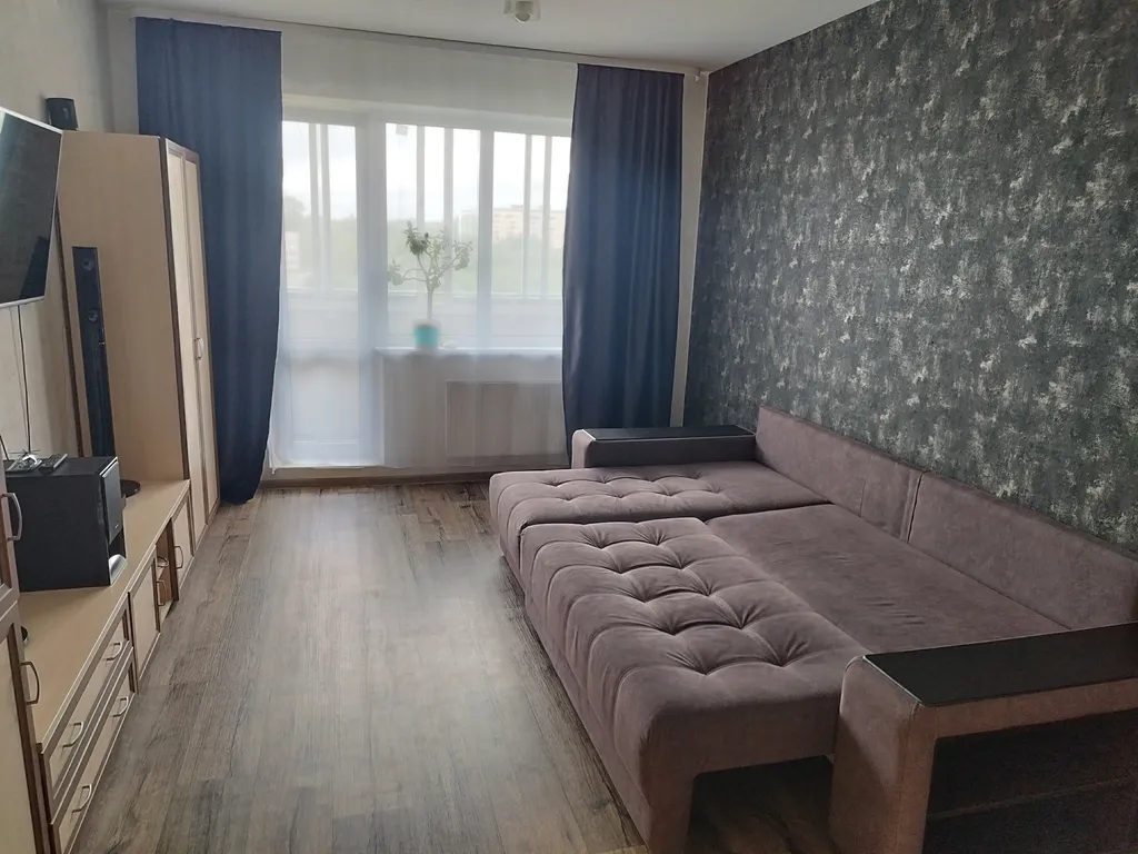 Квартира однокомнатная на улице Большой Московской, 36 м², Великий Новгород — спальня