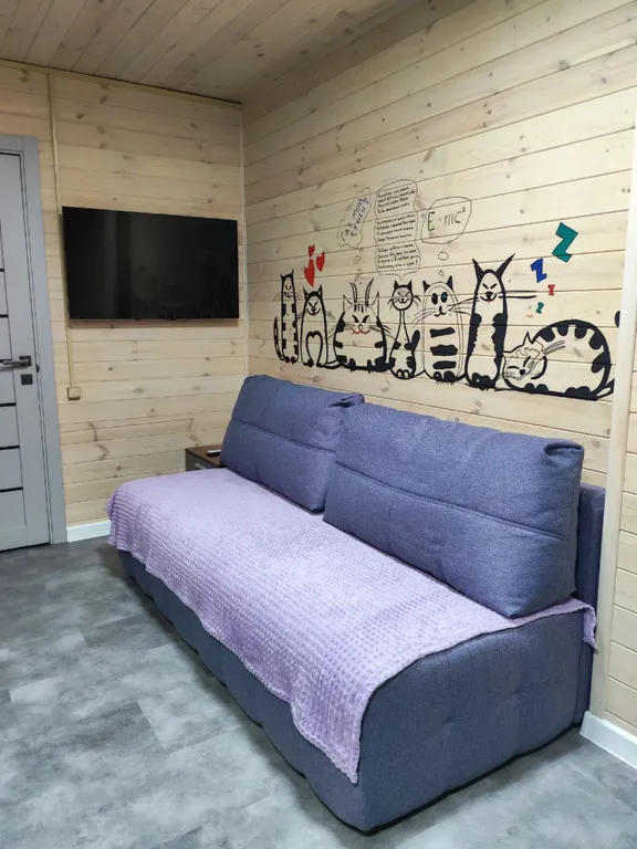 Дом 4-местный, 28 м², Большой Суходол — спальня, фото 4