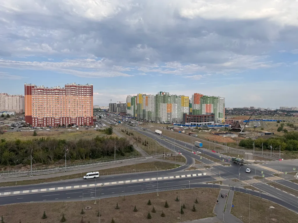 Студия однокомнатная на улице Ткачёва, 27 м², Ростов-на-Дону — вид из окна, фото 2